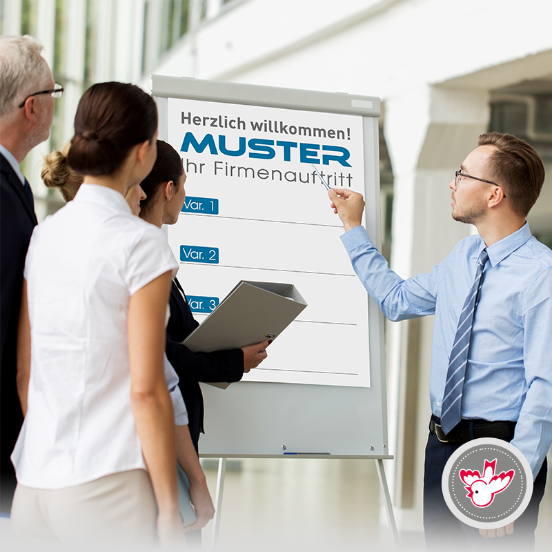 Plakat Flipchard drucken, Witzig Druck AG