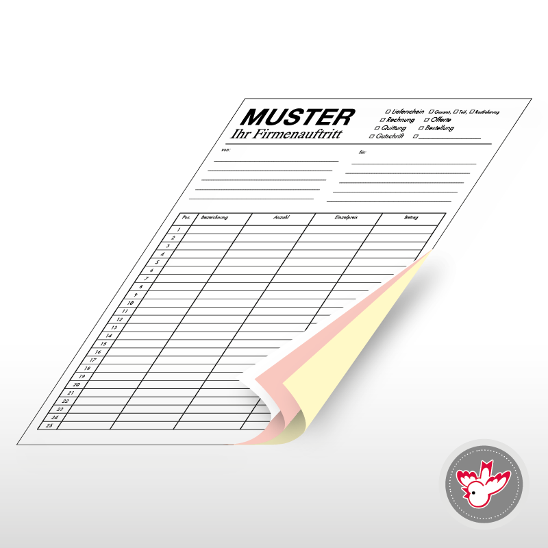 Garnituren drucken, Witzig Druck AG