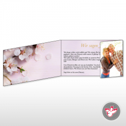 Save the Date Hochzeit Liebe Paar Ehe Ja Blumen Flieder wedding love pair marriage yes flowers