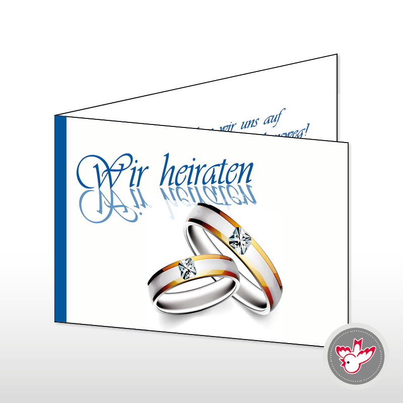 Hochzeitkarten drucken, Witzig Druck AG
