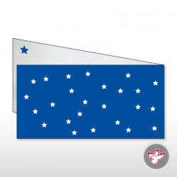 Mond Sterne blau Willkommen Engel moon star blue welcome angel