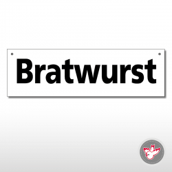 Miettafeln, Bratwurst