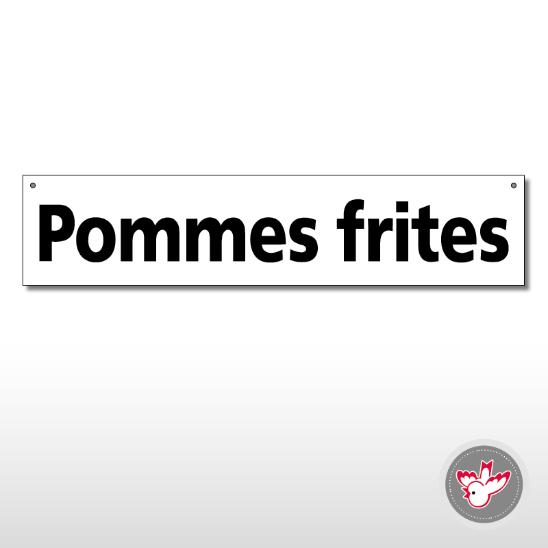 Miettafeln, Pommes frites