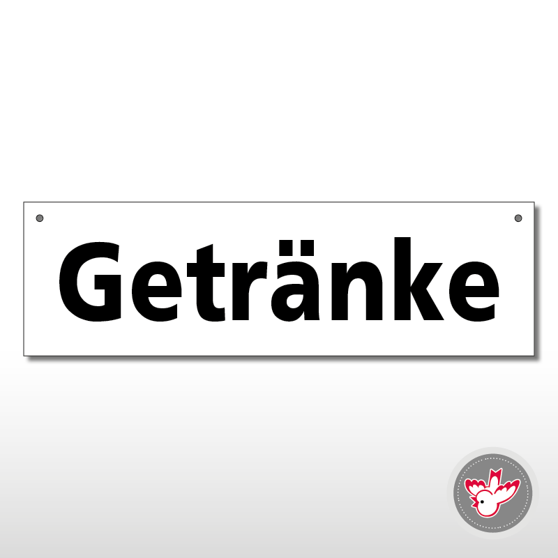 Miettafeln, Getränke