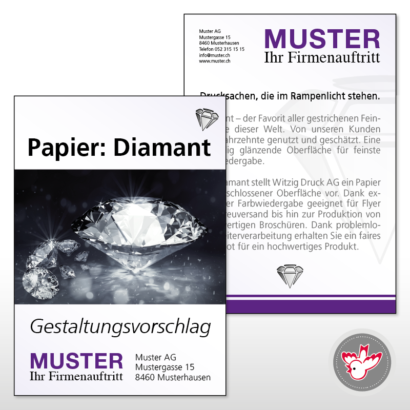 Flyer drucken, Witzig Druck AG