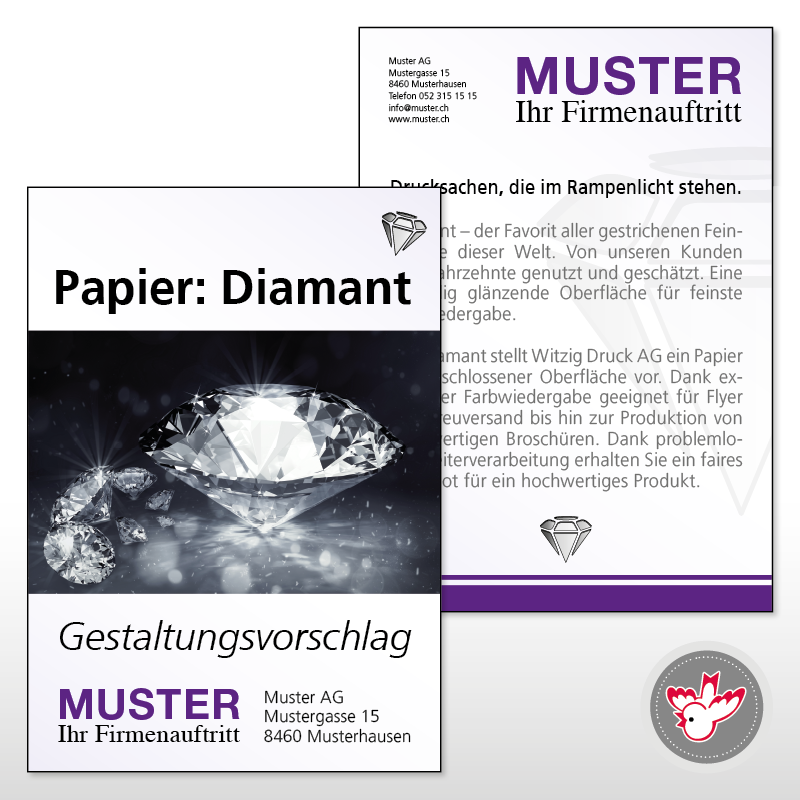 Flyer, Karten, Witzig Druck AG