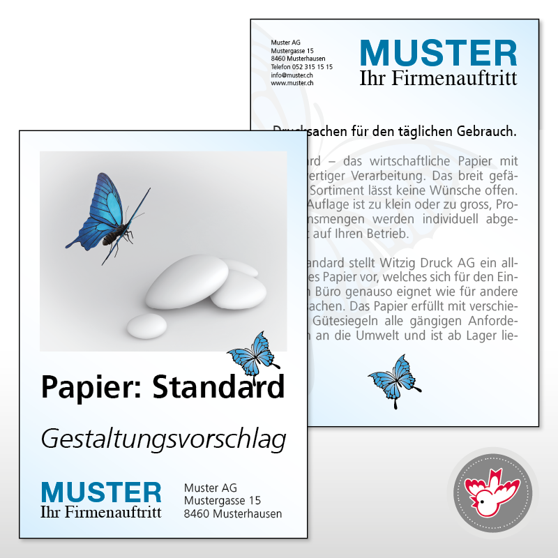 Flyer A5, 4/4 Standard 120 g/m², FSC