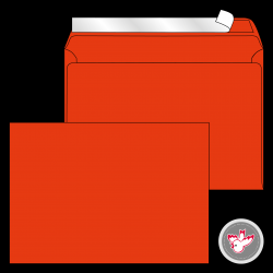 Kuverts rot, Witzig Druck AG