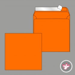 Kuvert FSC orange, Witzig Druck AG