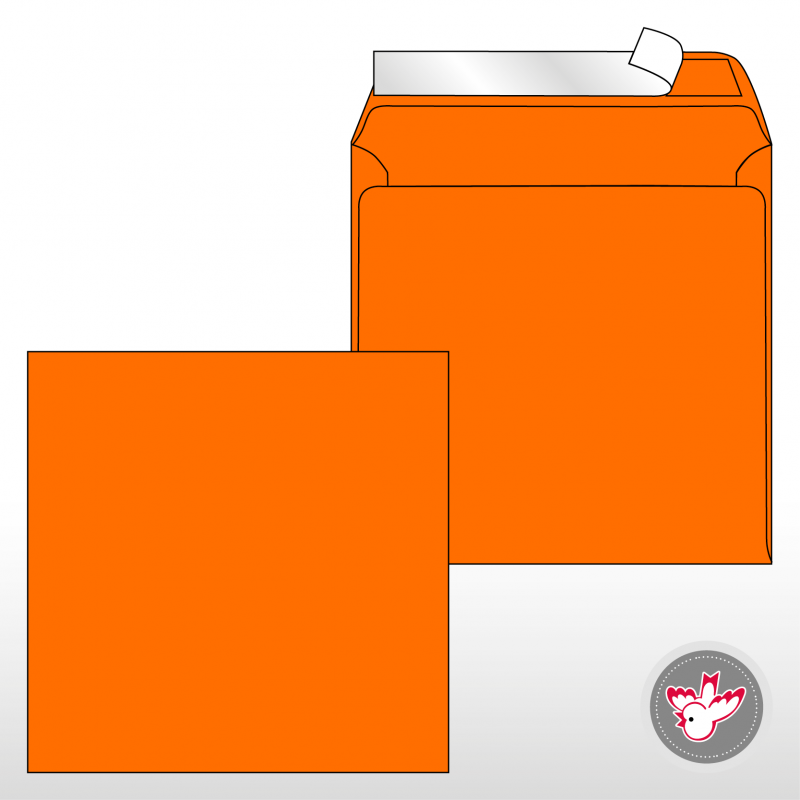 Kuvert orange, Witzig Druck AG