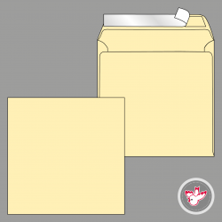 Kuvert gelb, Witzig Druck AG