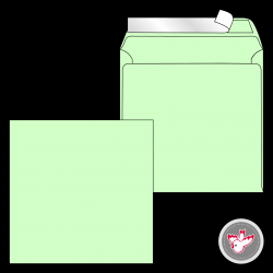 Kuvert grün, Witzig Druck AG