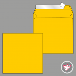 Kuvert gelb, Witzig Druck AG