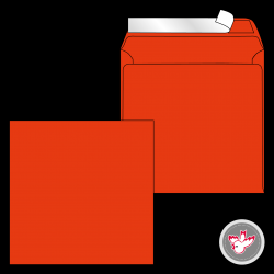 Kuvert rot, Witzig Druck AG