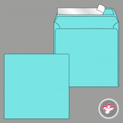 Kuvert blau, Witzig Druck AG