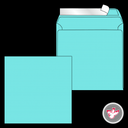 Kuvert blau, Witzig Druck AG