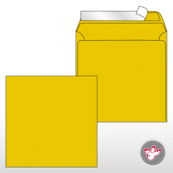 Kuvert gelb, Witzig Druck AG