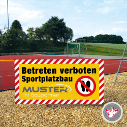 Werbeblache Holzschlag. Witzig Druck AG Werbeblache Holzschlag. Witzig Druck AG