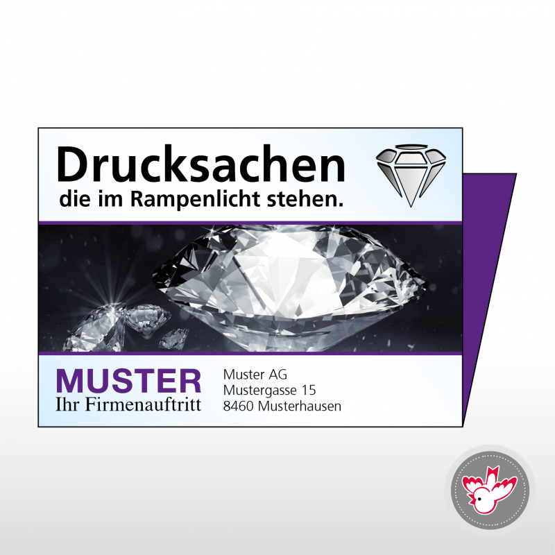 Falzflyer drucken Witzig Druck AG