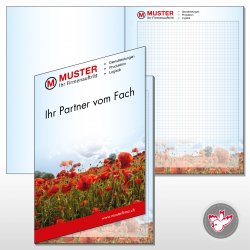 Schreib-/Notizblock mit Umschlag, FSC