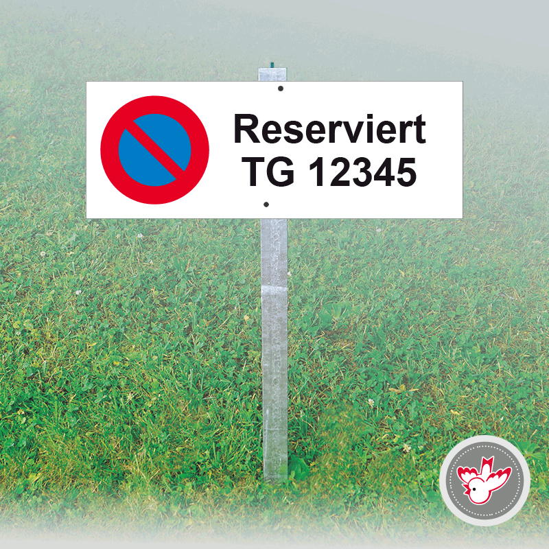 Parkschild drucken, Witzig Druck AG Parkschild drucken, Witzig Druck AG