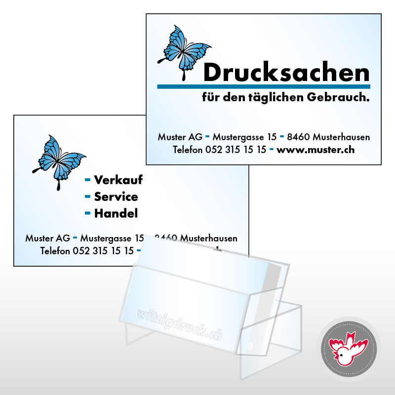 Visitenkarten drucken, Witzig Druck AG