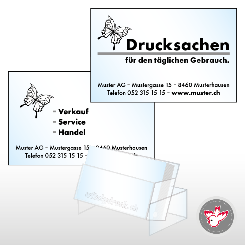 Visitenkarten drucken, Witzig Druck AG