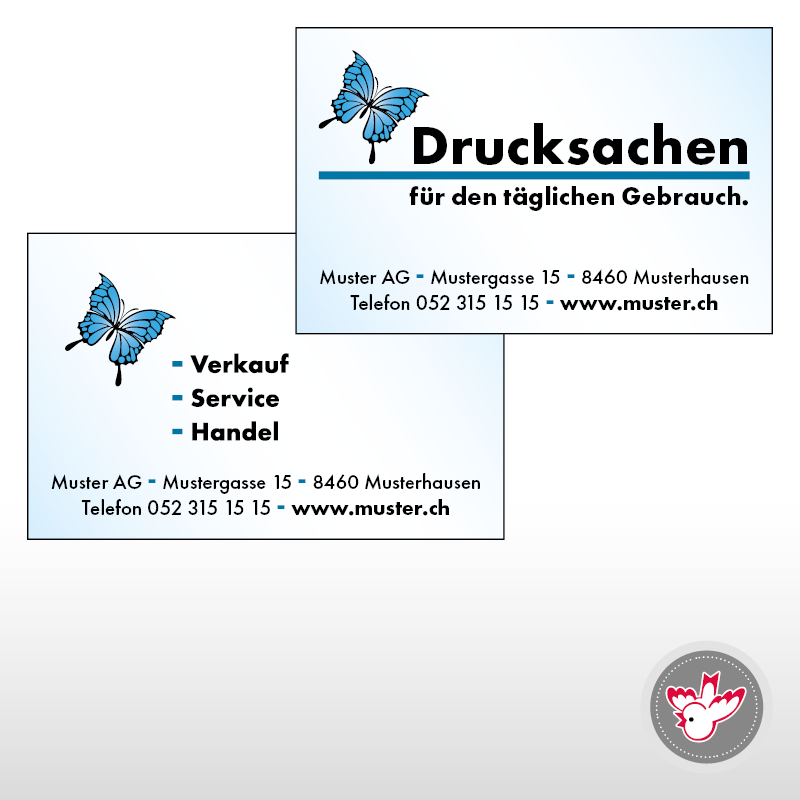 Visitenkarten drucken, Witzig Druck AG