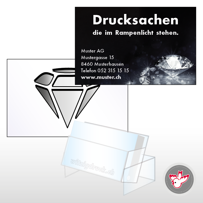 Visitenkarten drucken, Witzig Druck AG