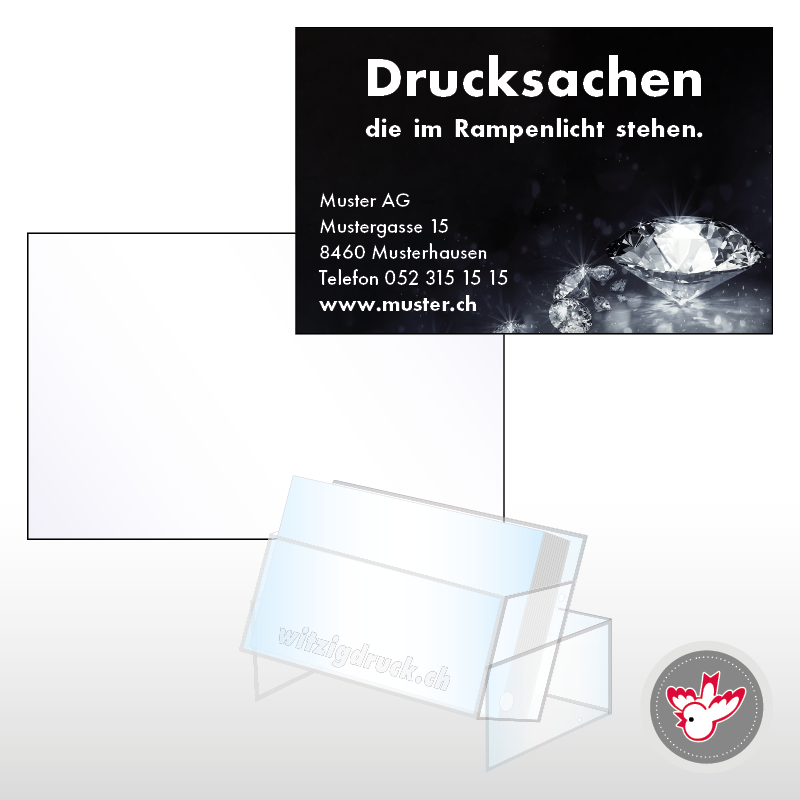Visitenkarten drucken, Witzig Druck AG