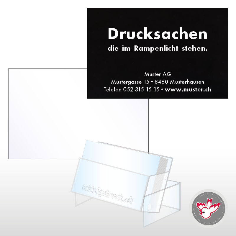 Visitenkarten drucken, Witzig Druck AG