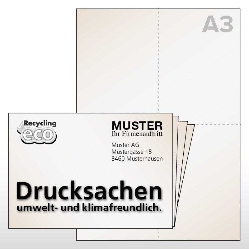 Flyer drucken, Witzig Druck AG