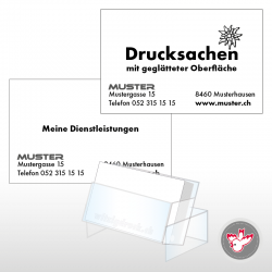 Visitenkarten drucken, Witzig Druck AG