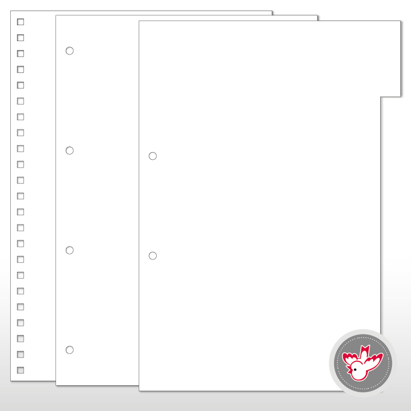Register, gelocht, gestanzt, FSC Register, gelocht, gestanzt, FSC