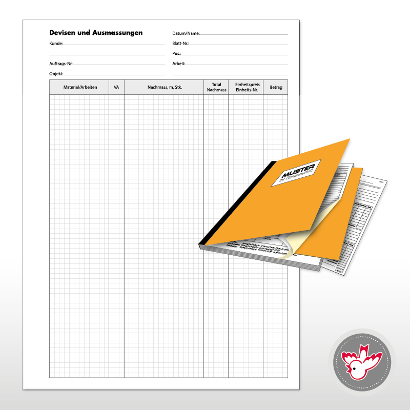 Rapport für Devis und Ausmass, Witzig Druck AG