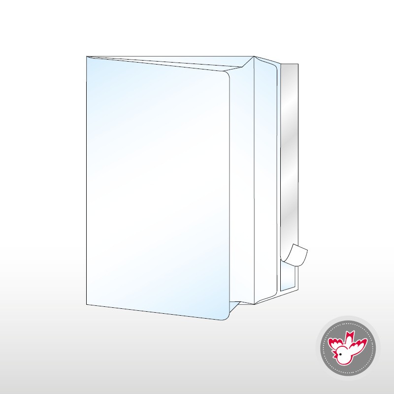 Kuvert Seitenfalten drucken, Witzig Druck AG