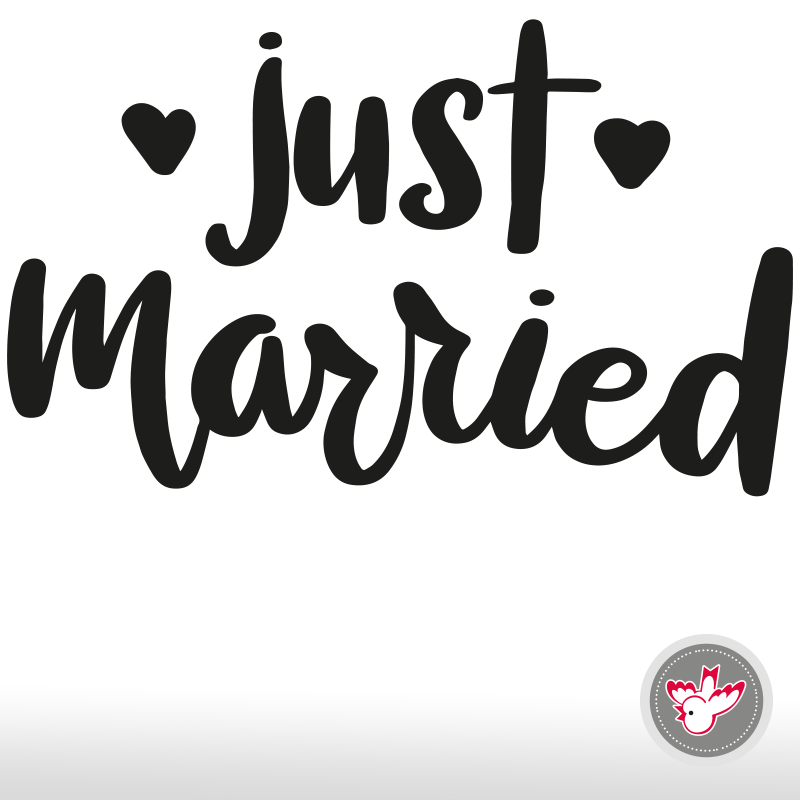 just married, Kleber, Witzig Druck AG