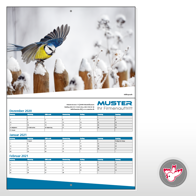 Kalender drucken, Witzig Druck AG