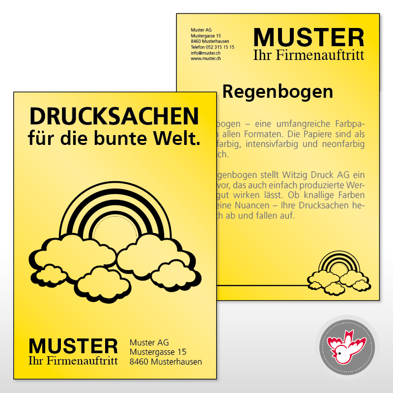 Flyer kopieren, Witzig Druck AG