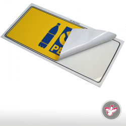 Konturkleber PET, rund