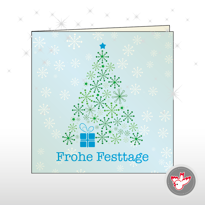 Weihnachtskarte drucken, Witzig Druck AG