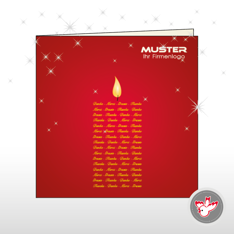 Weihnachtskarte drucken, Witzig Druck AG