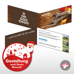 Weihnachtskarten drucken, Witzig Druck AG