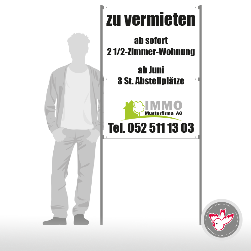 Plakatständer, Druckerei Witzig Druck AG Plakatständer, Druckerei Witzig Druck AG