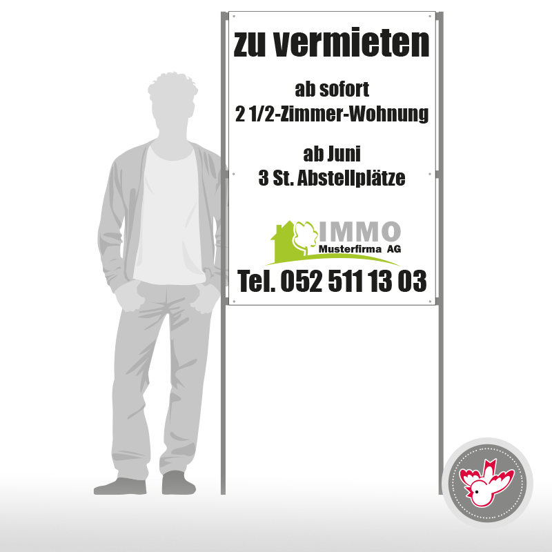 Plakatständer, Druckerei Witzig Druck AG