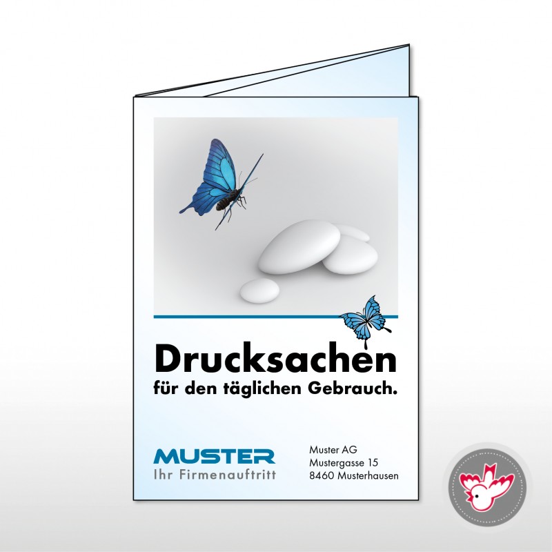Falzflyer drucken, Witzig Druck AG