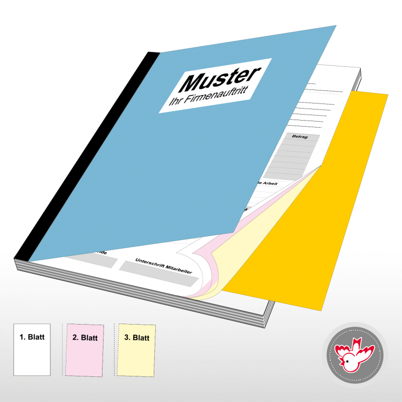 Durchschreibebuch drucken, Witzig Druck AG