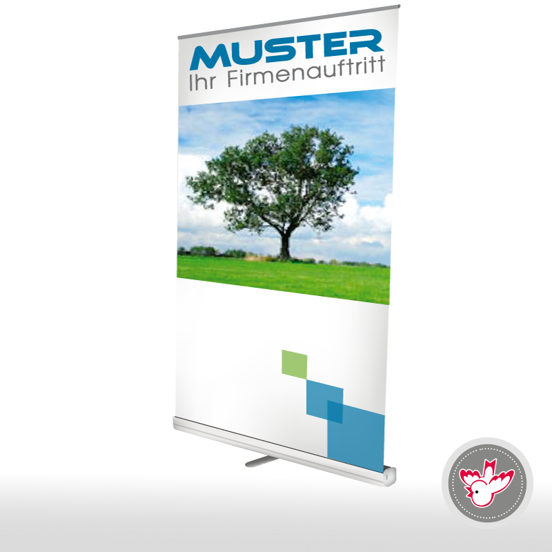 Rolldisplay Roll-Up drucken, Witzig Druck AG