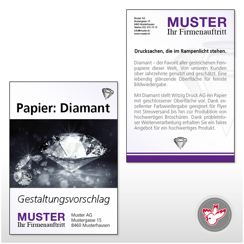 Flyer drucken, Witzig Druck AG