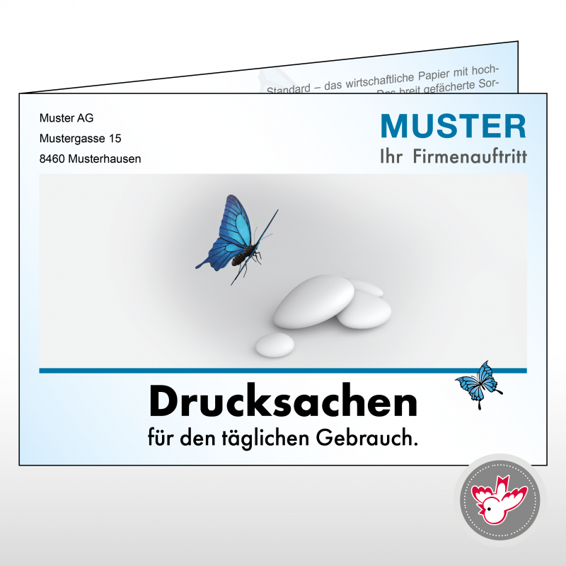 Falzflyer drucken, Witzig Druck AG